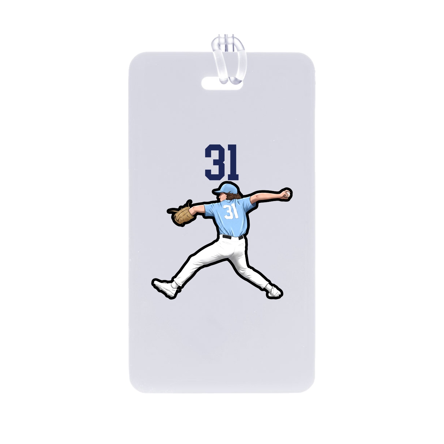 Bag Tag — Number Top in Classic