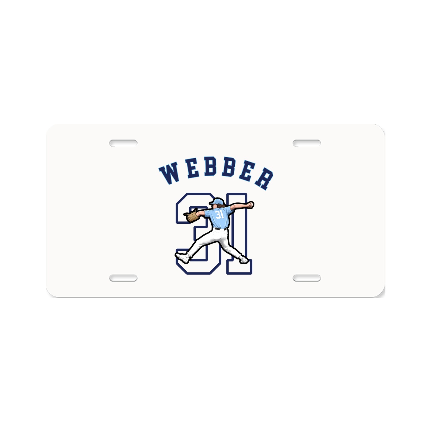 License Plate — Shirsey Arch in Classic