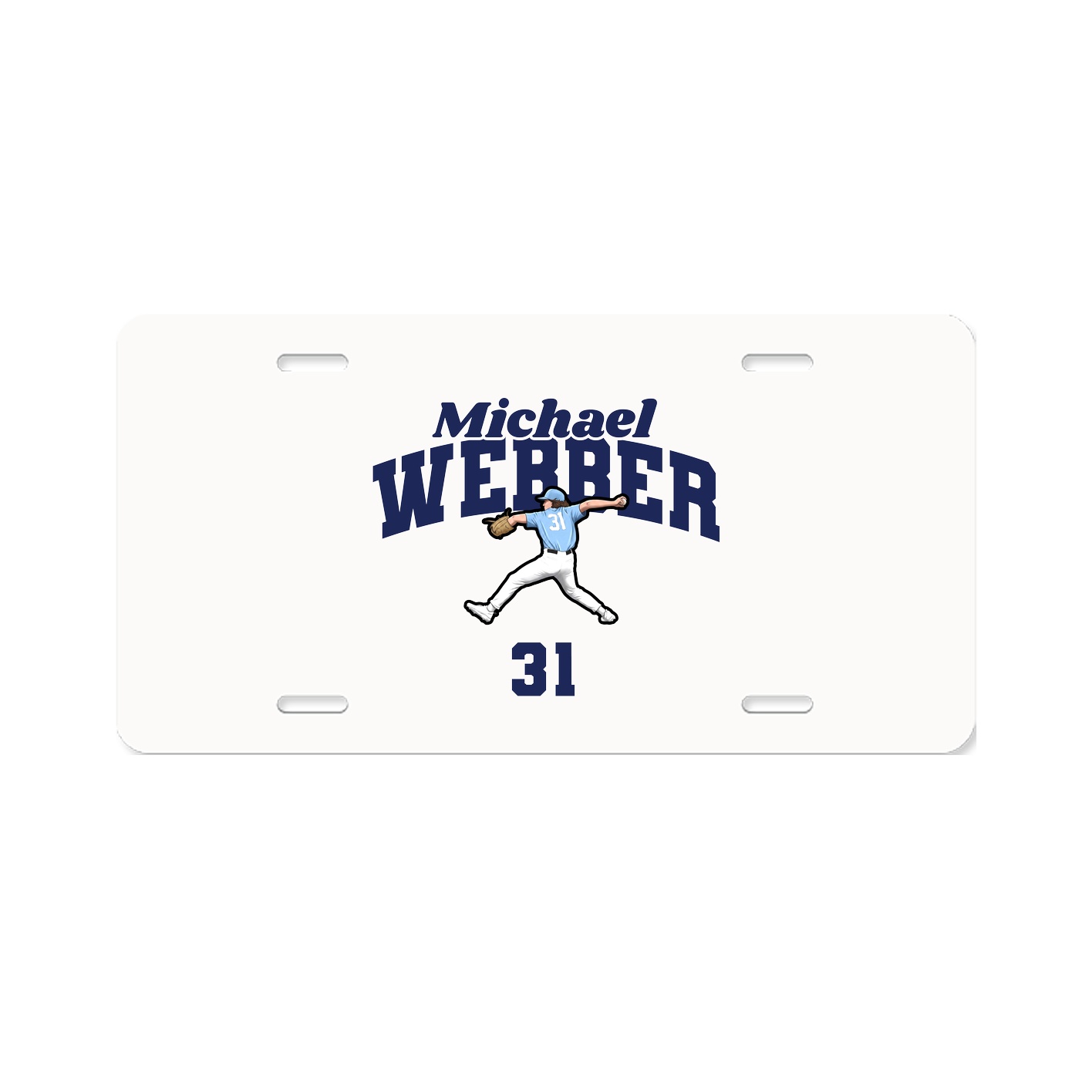 License Plate — Signature Arch in Classic