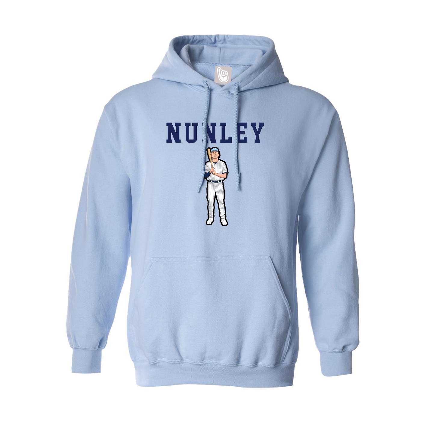 Hoodie — Shirsey in Light Blue