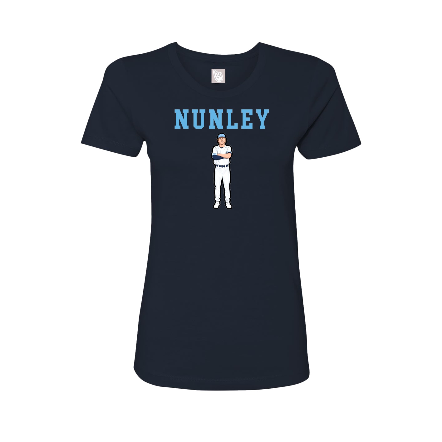 Fitted Women's Tee — Shirsey in Navy