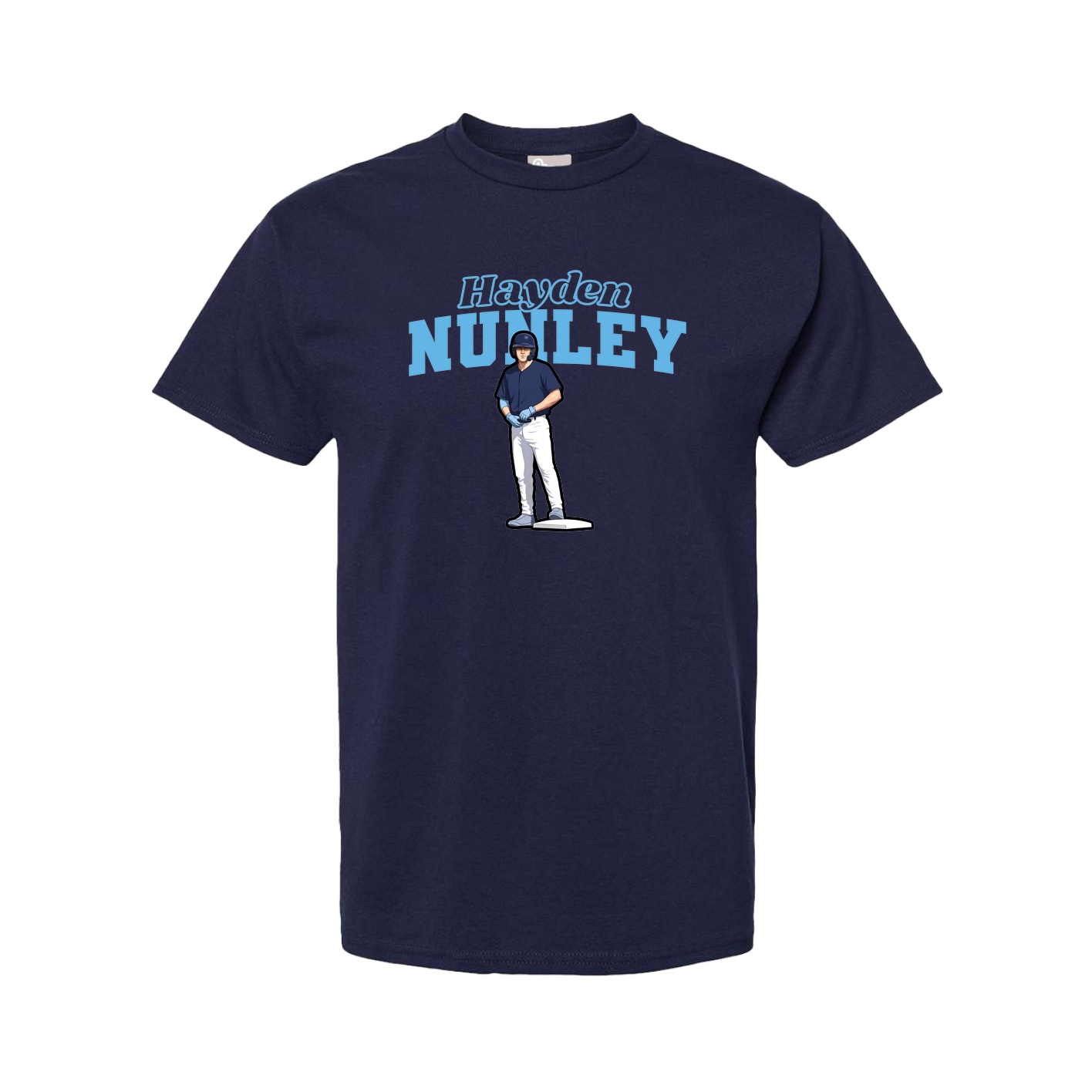 Tee — Name Arch in Navy
