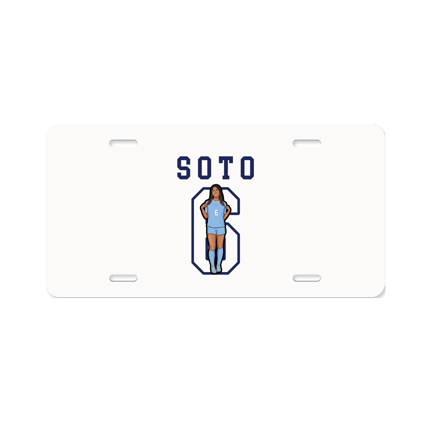 License Plate — Shirsey in Classic