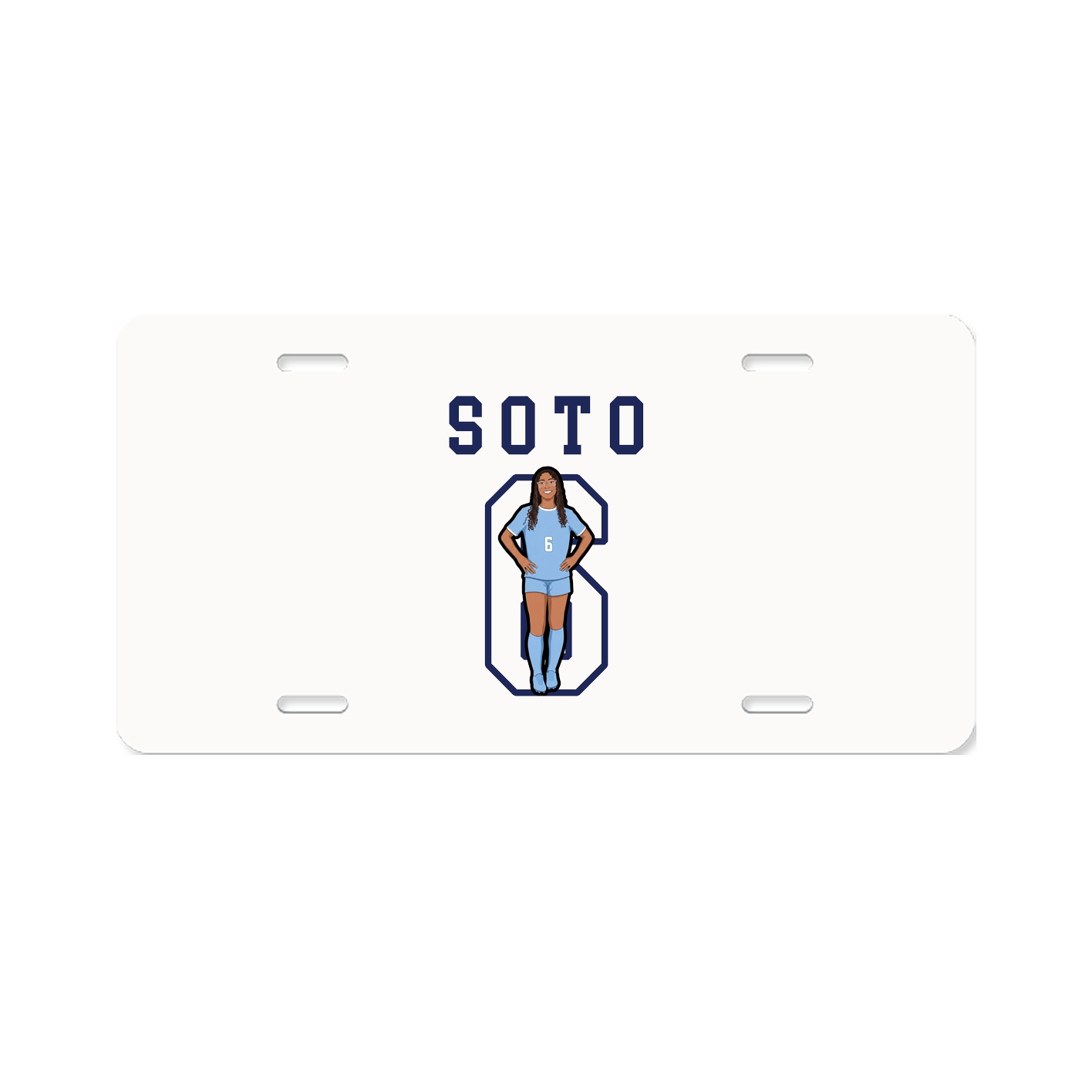 License Plate — Shirsey in Classic