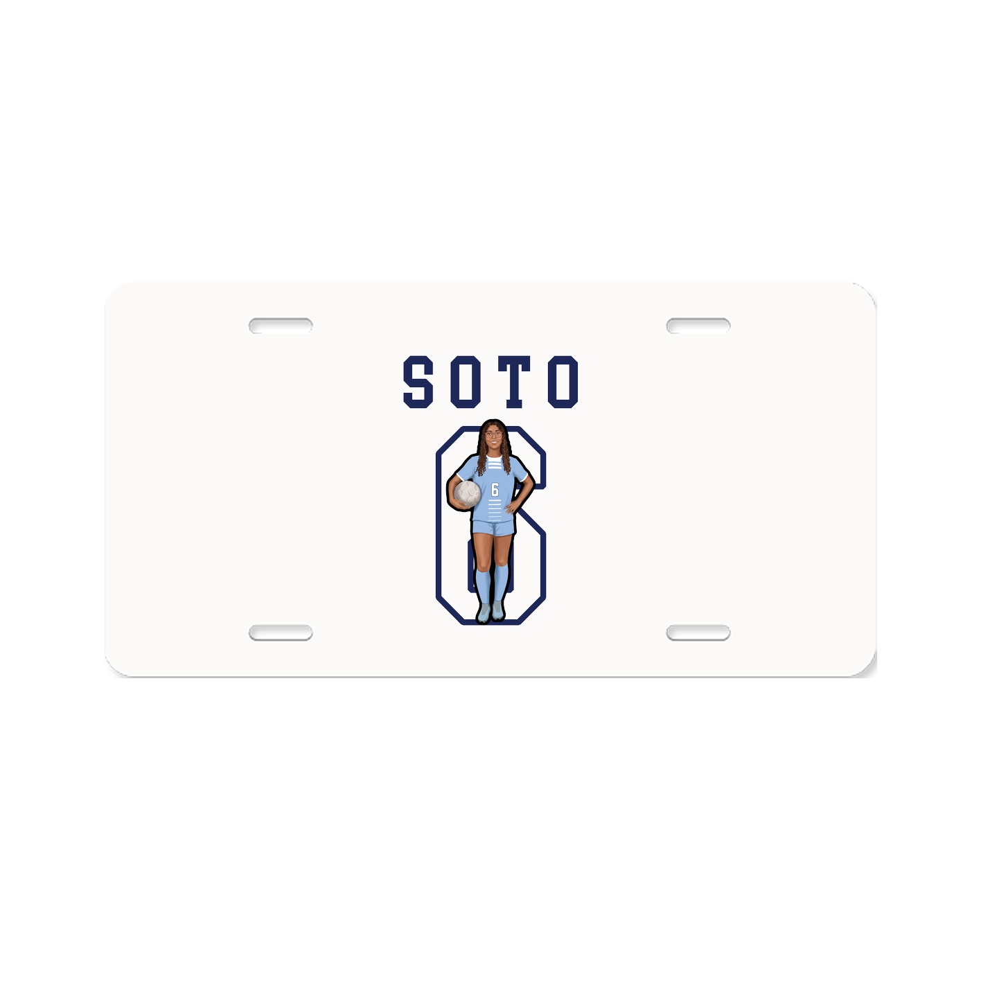 License Plate — Shirsey in Classic