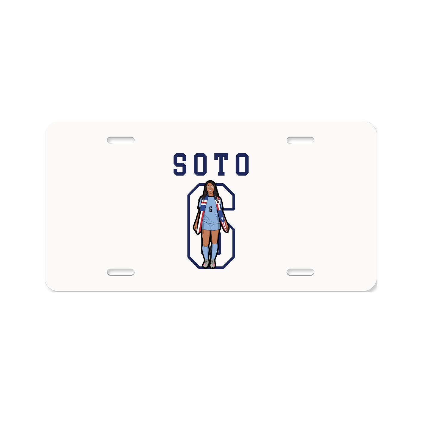 License Plate — Shirsey in Classic