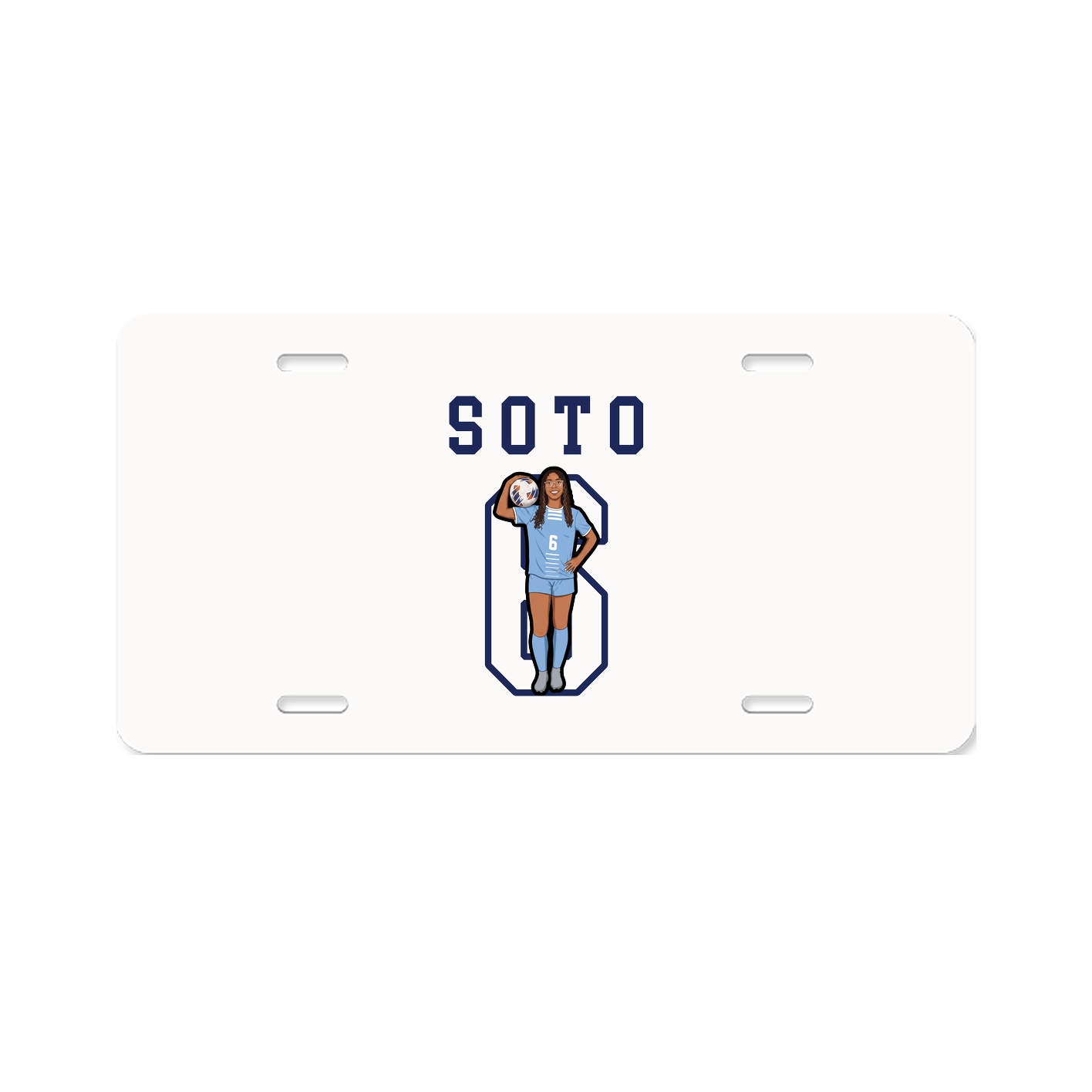 License Plate — Shirsey in Classic