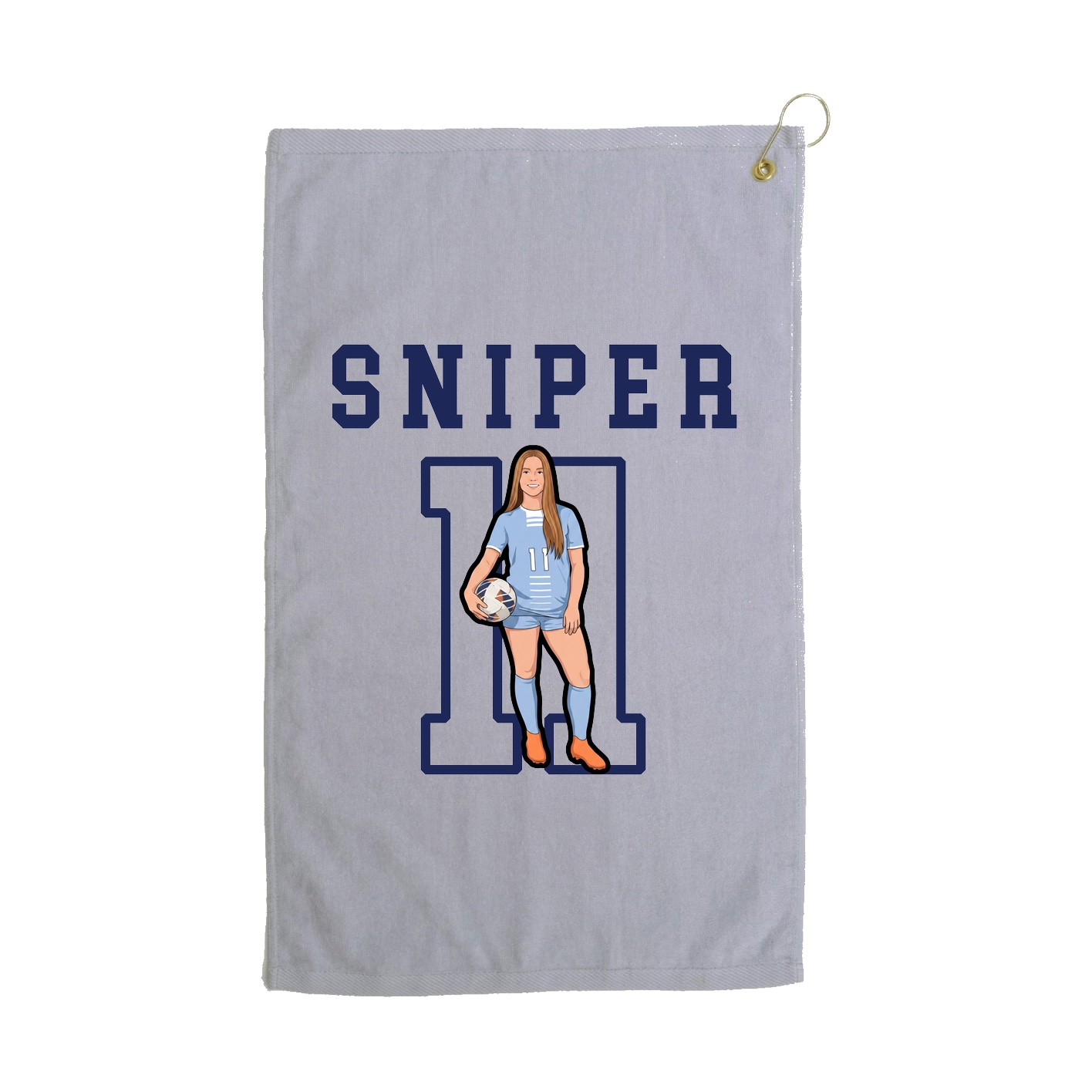 Golf Towel — Shirsey in Grey