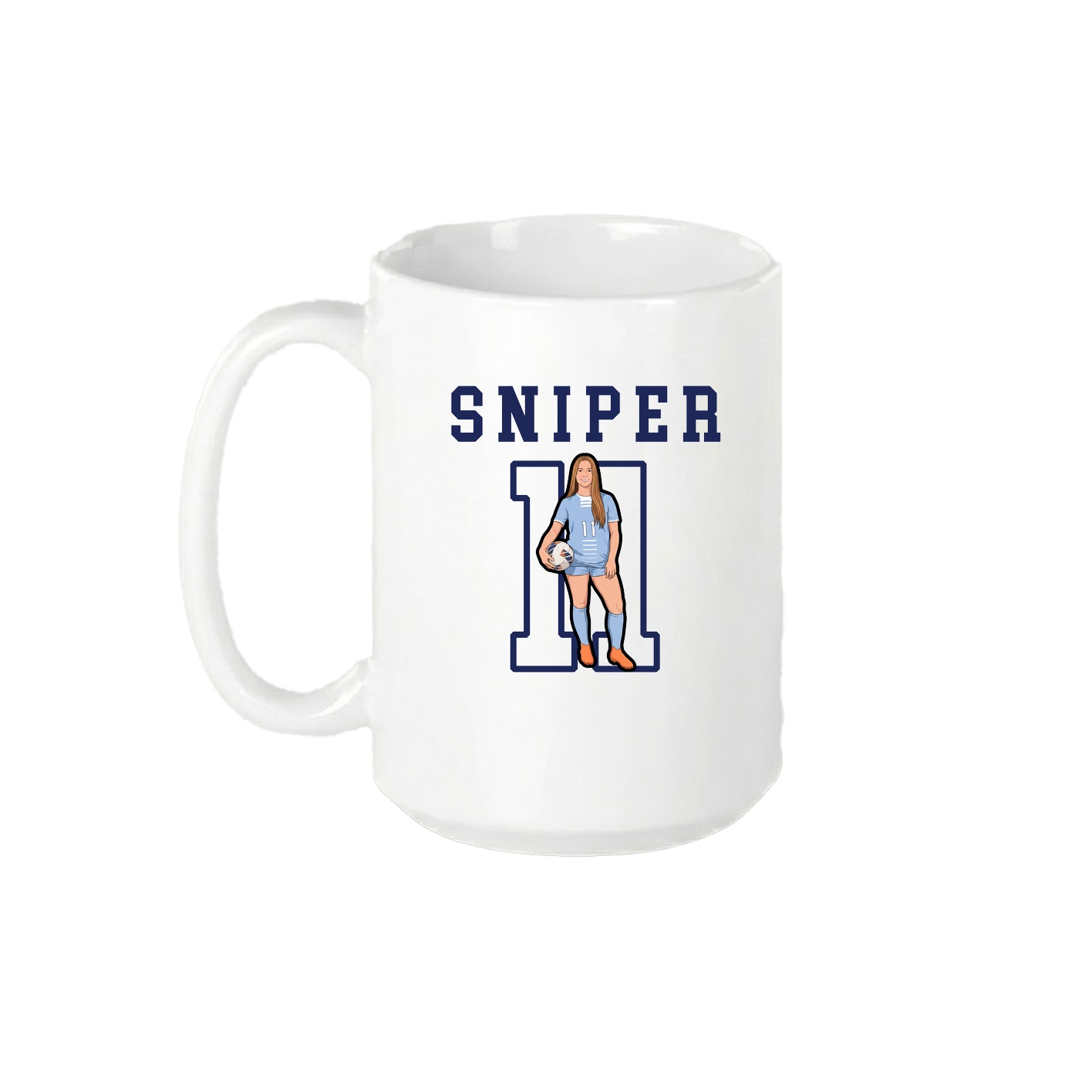 15oz Coffee Mug — Shirsey in White