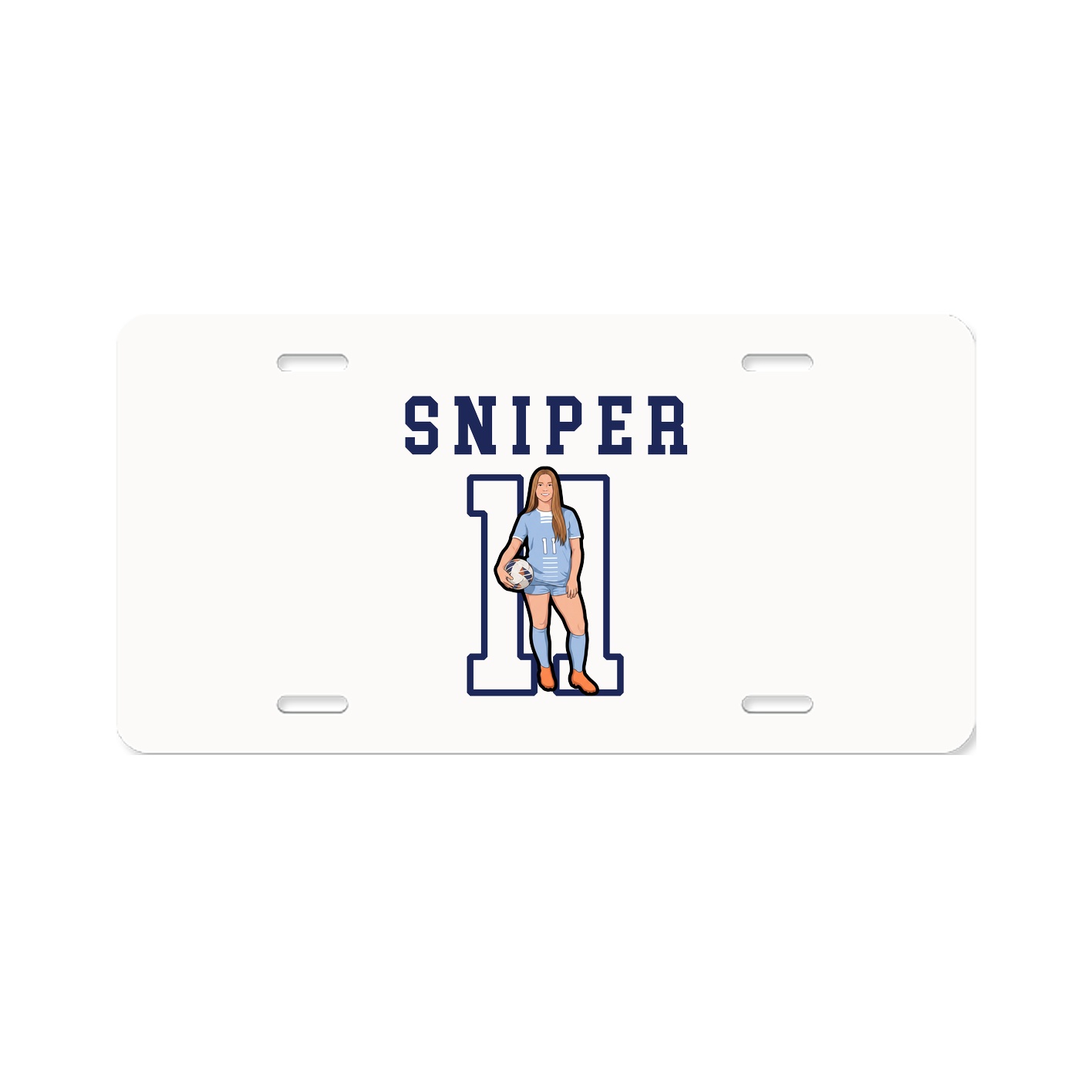License Plate — Shirsey in Classic