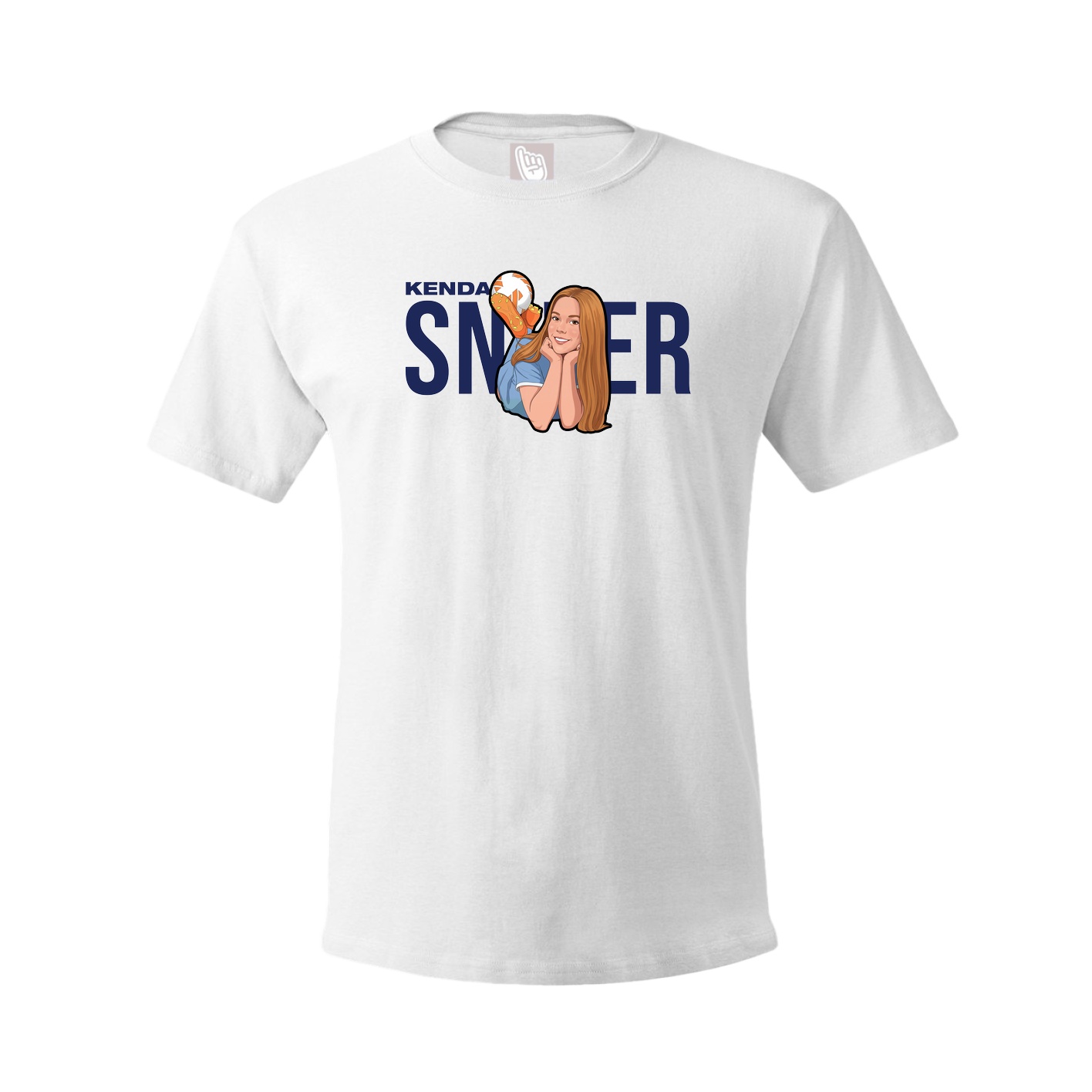 Tee — Player Name in White