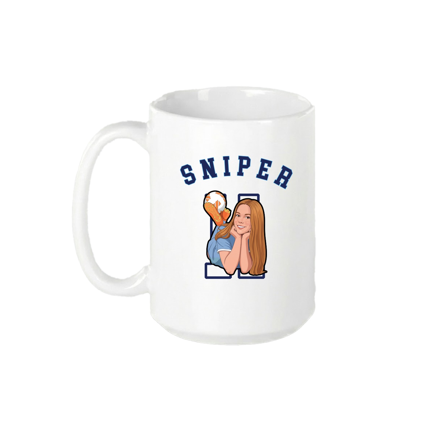 15oz Coffee Mug — Shirsey Arch in White