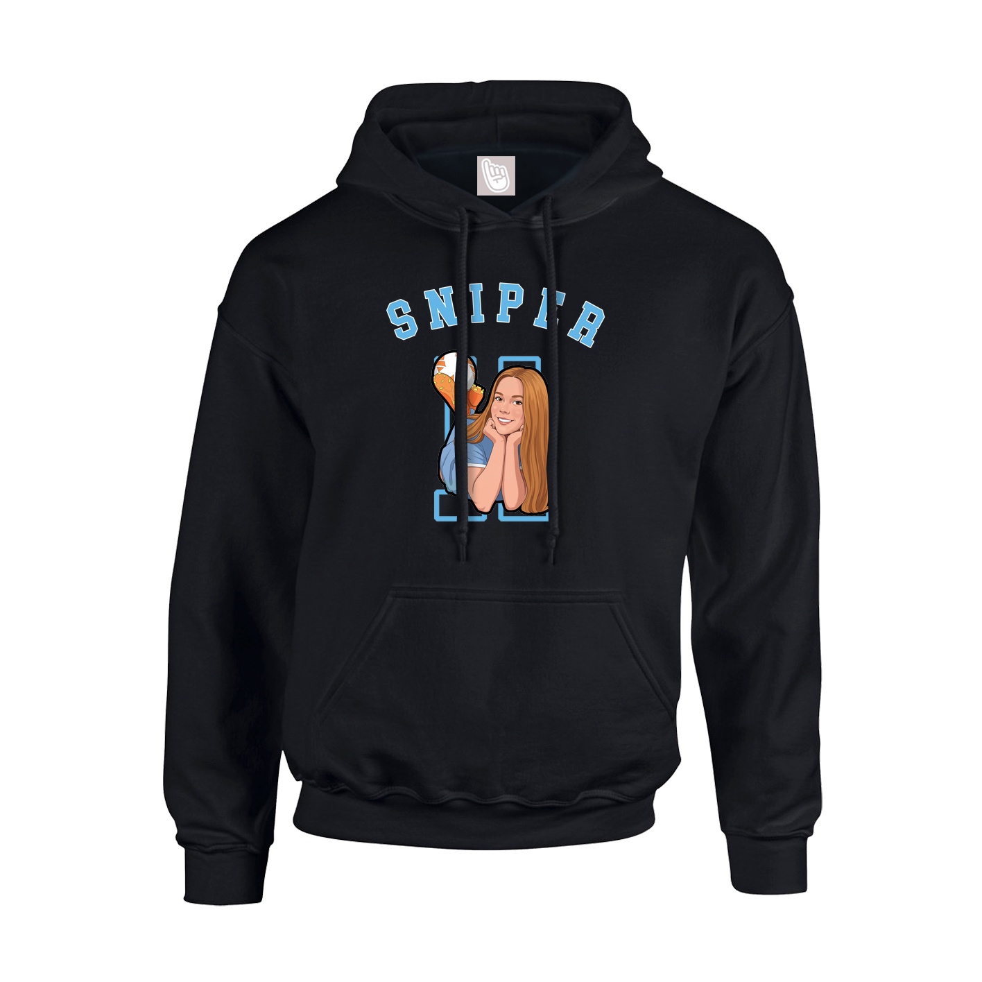 Hoodie — Shirsey Arch in Black
