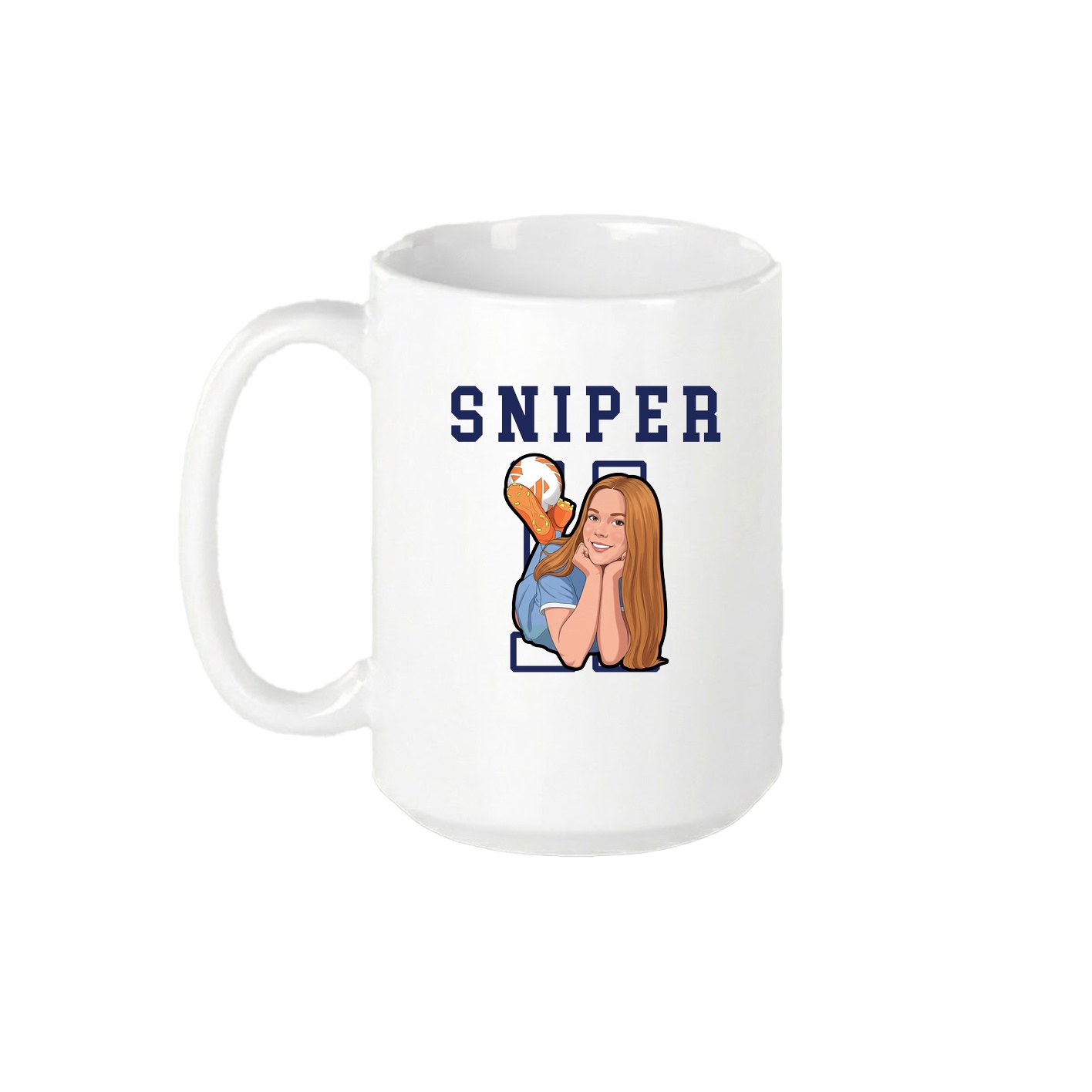 15oz Coffee Mug — Shirsey in White