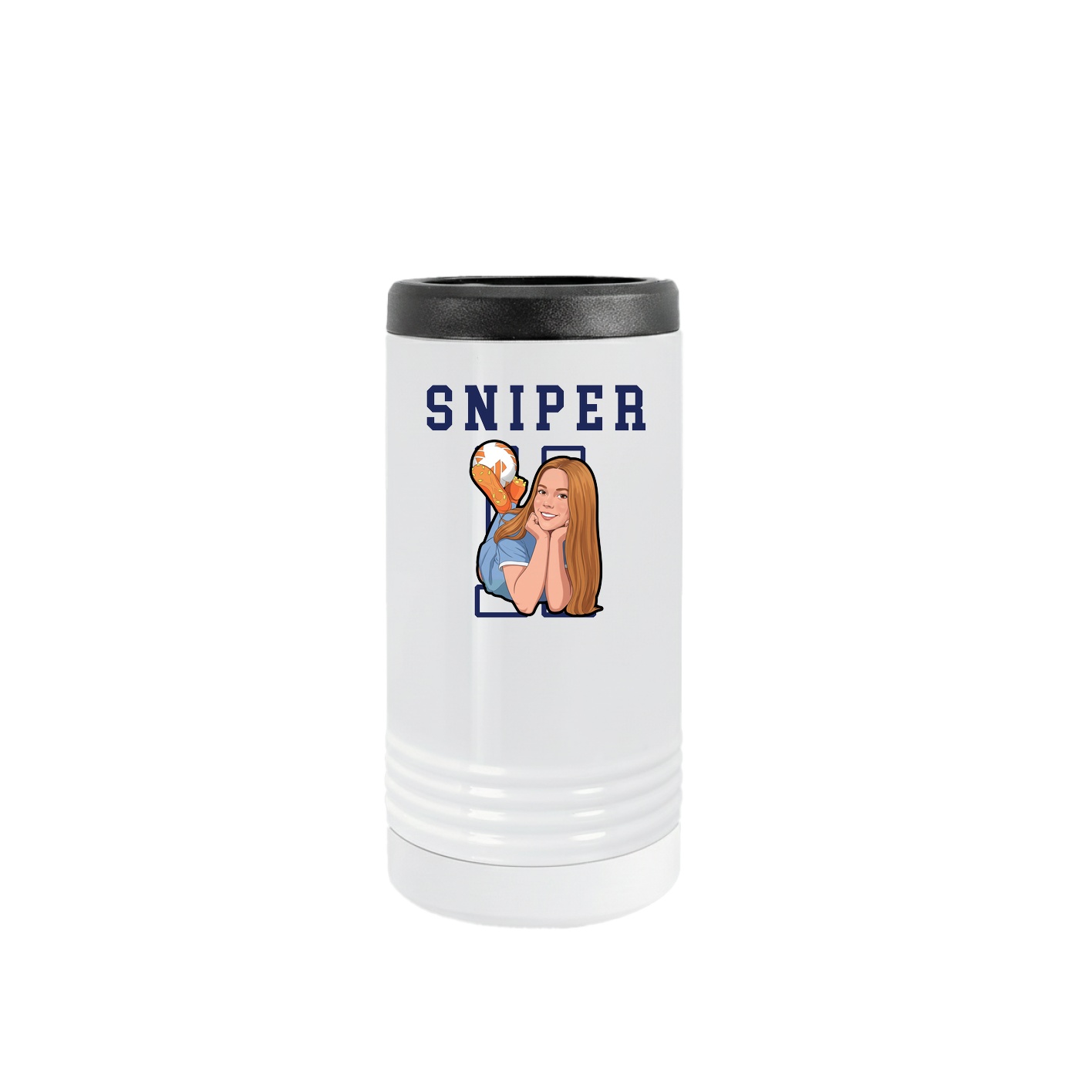 Slim Beverage Holder — Shirsey in White