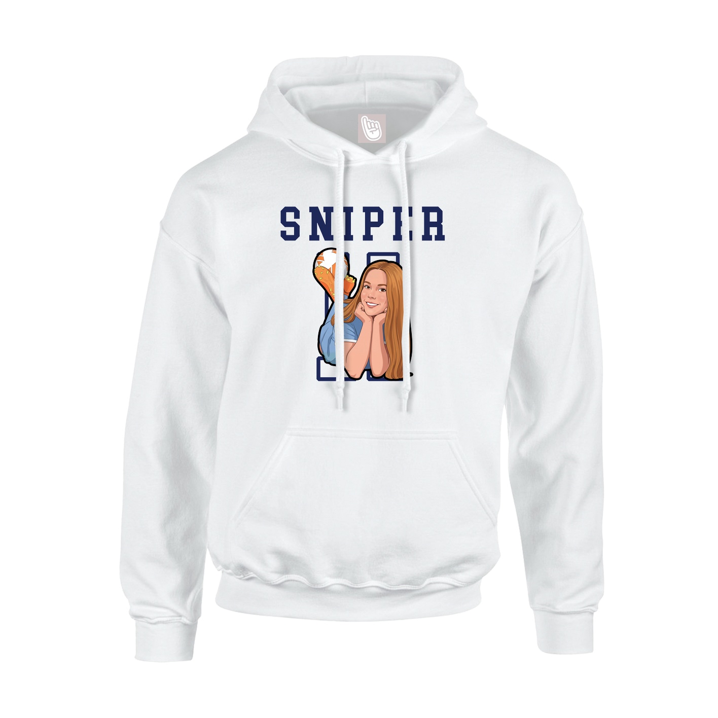 Youth Hoodie — Shirsey in White