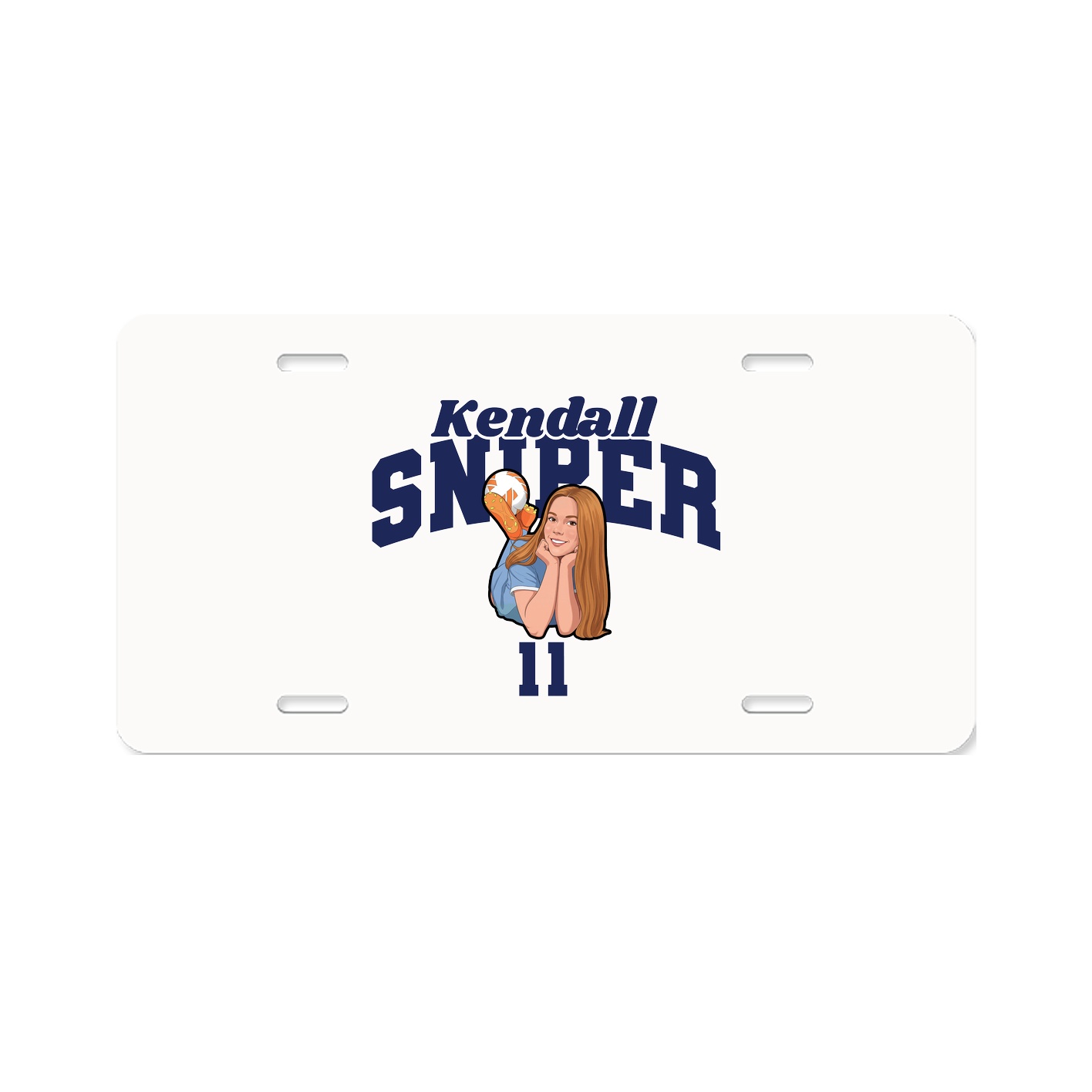 License Plate — Signature Arch in Classic