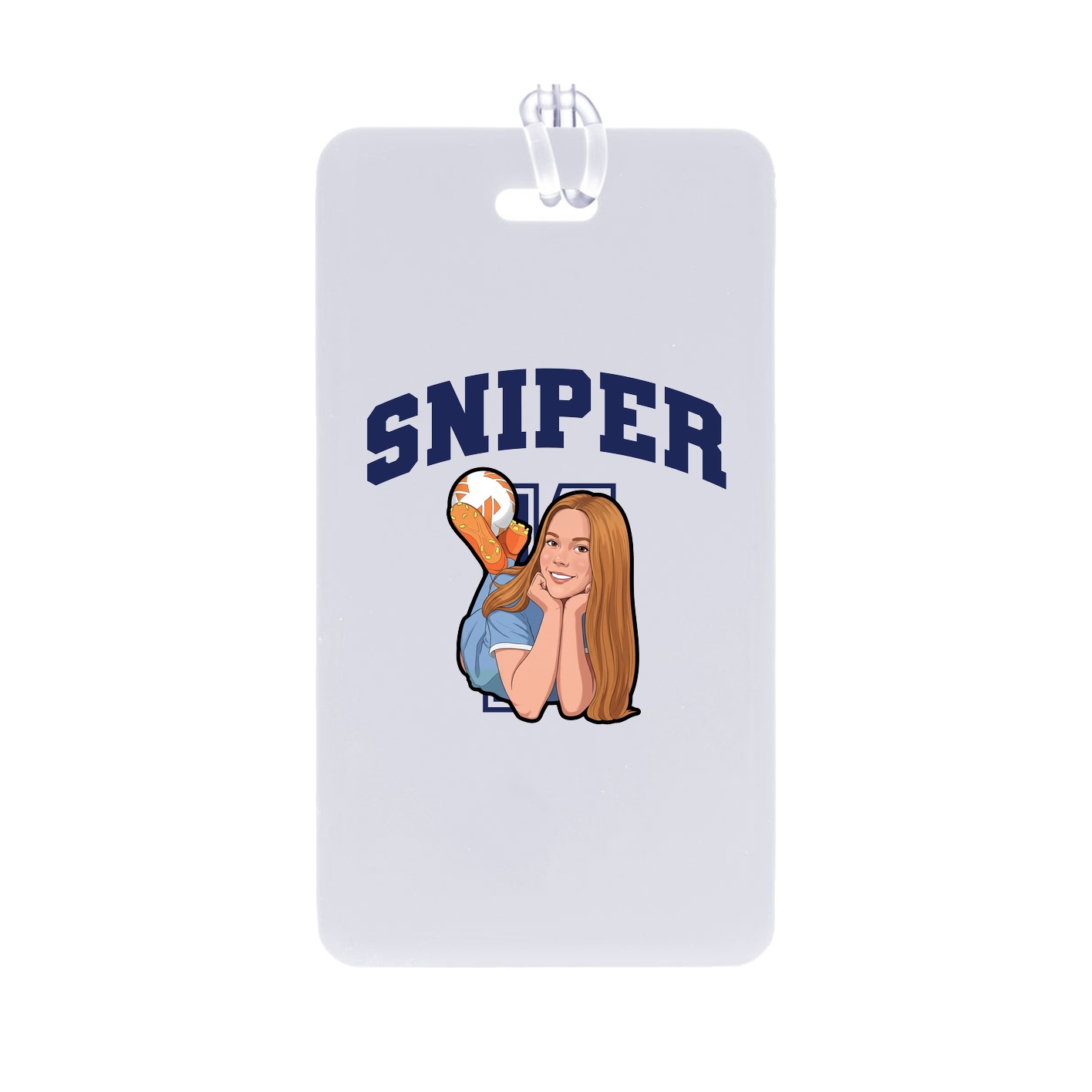 Bag Tag — Number in Classic