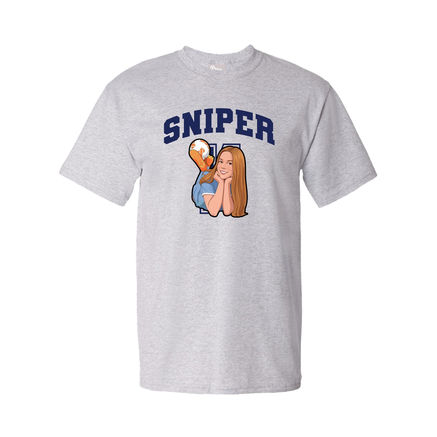 Tee — Number in Grey