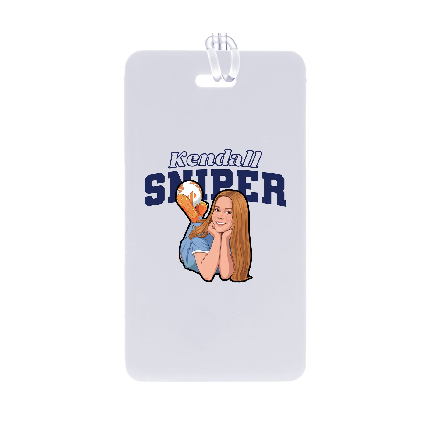 Bag Tag — Name Arch in Classic