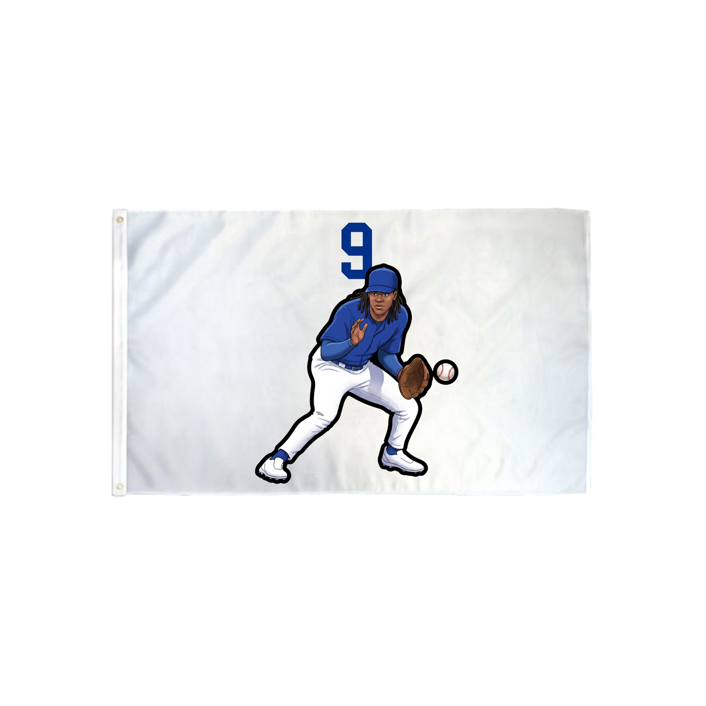 3x5 Flag — Number Top in Classic