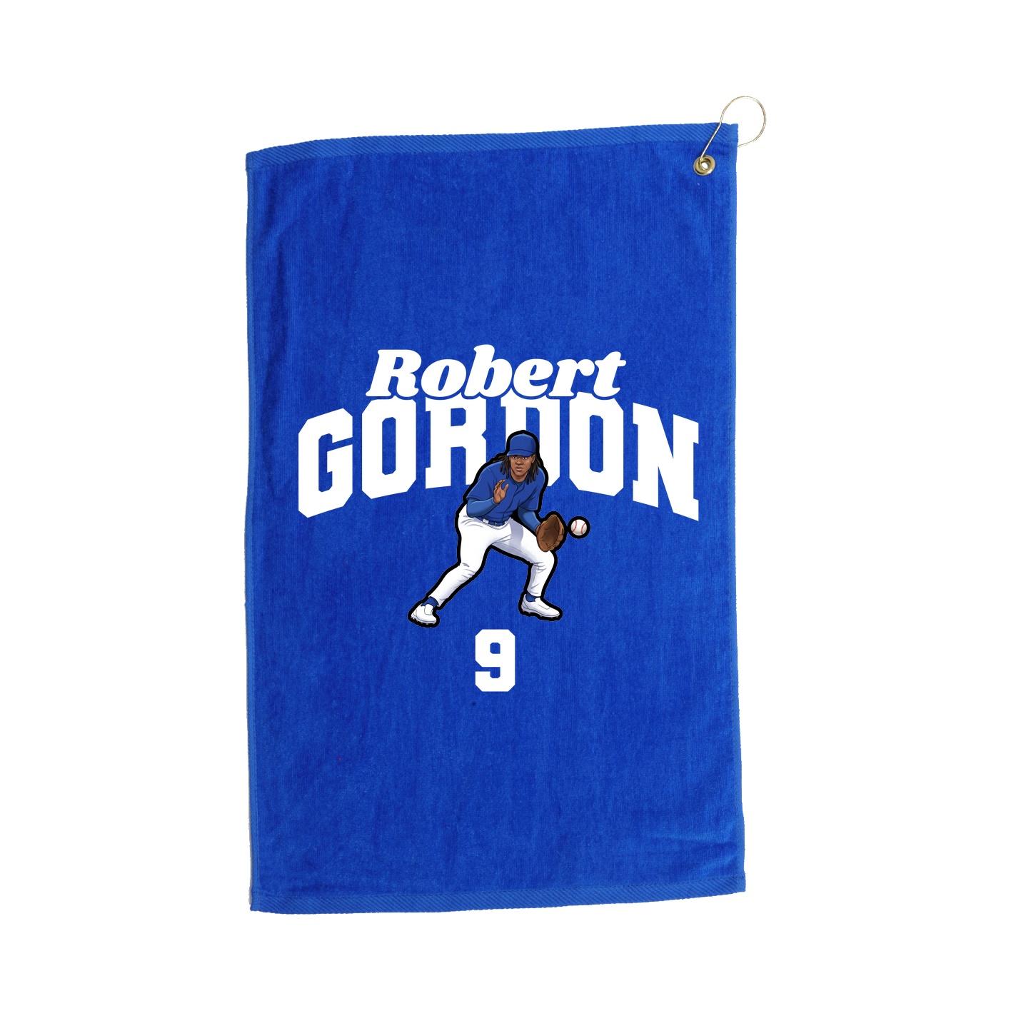 Golf Towel — Signature Arch in Royal