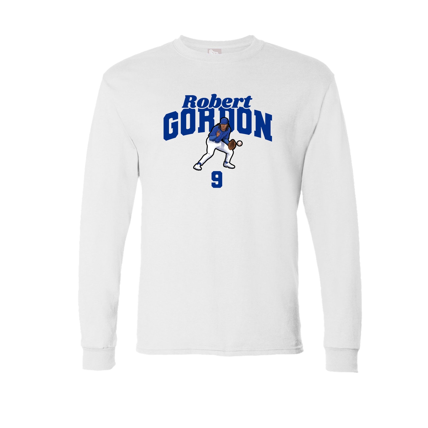 Long Sleeve Tee — Signature Arch in White