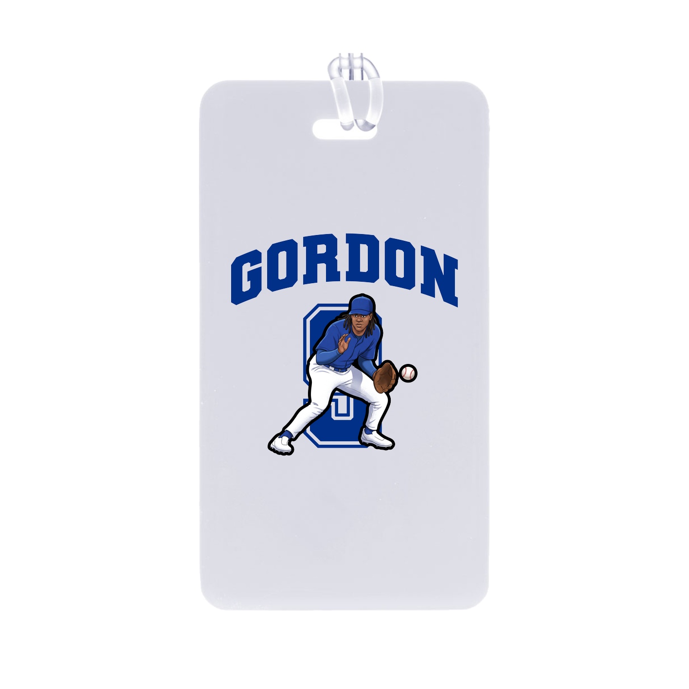 Bag Tag — Number in Classic