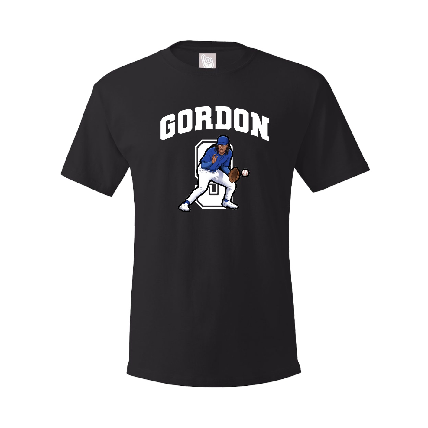 Youth Tee — Number in Black