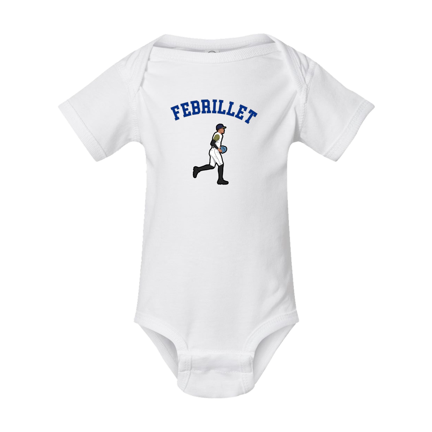 Baby Onesie — Shirsey Arch in White