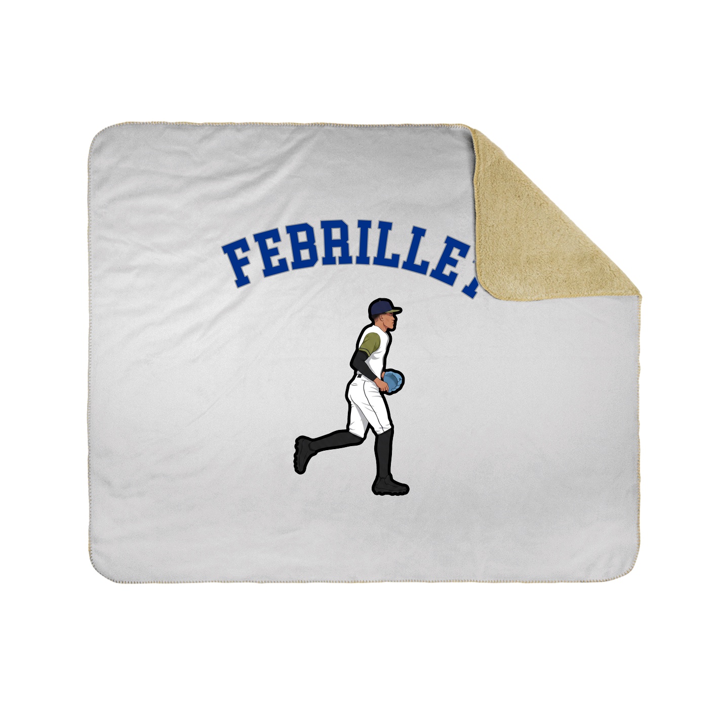 Throw Blanket — Shirsey Arch in White