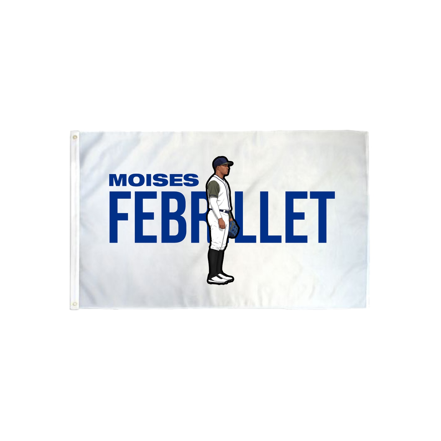 3x5 Flag — Player Name in Classic