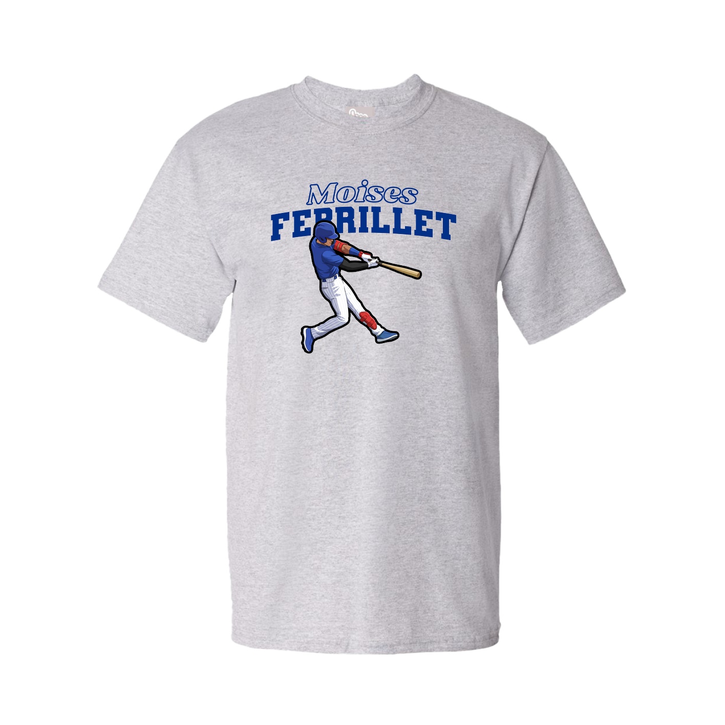 Youth Tee — Name Arch in Grey