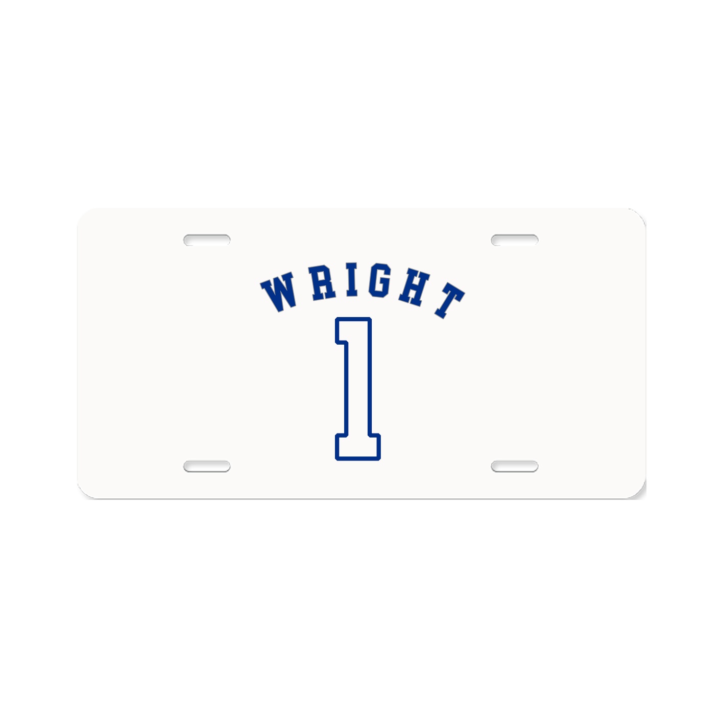 License Plate — Shirsey Arch in Classic