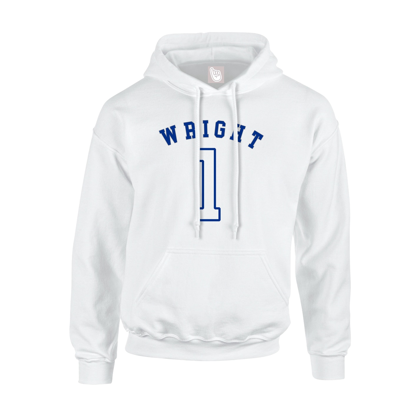 Hoodie — Shirsey Arch in White