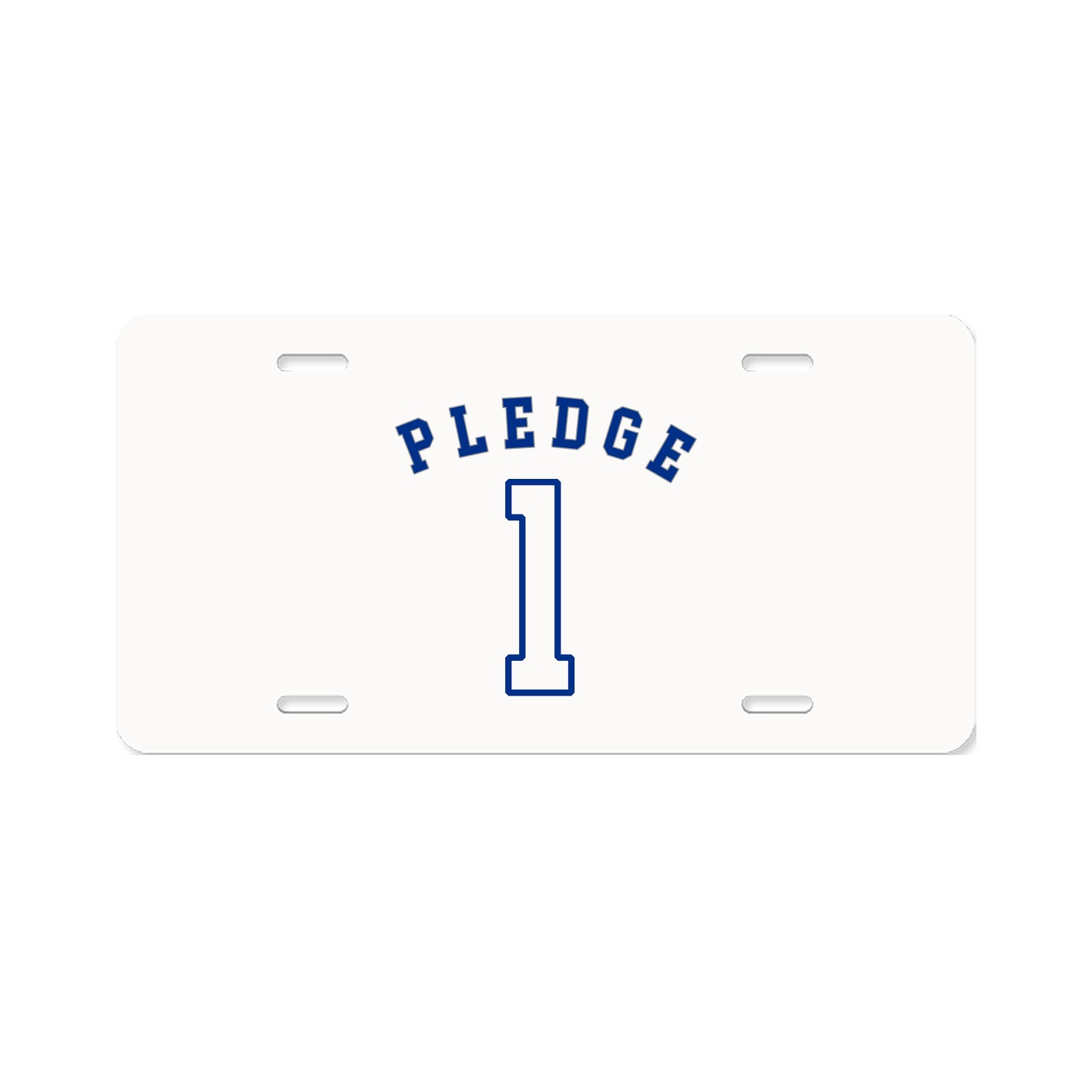 License Plate — Shirsey Arch in Classic