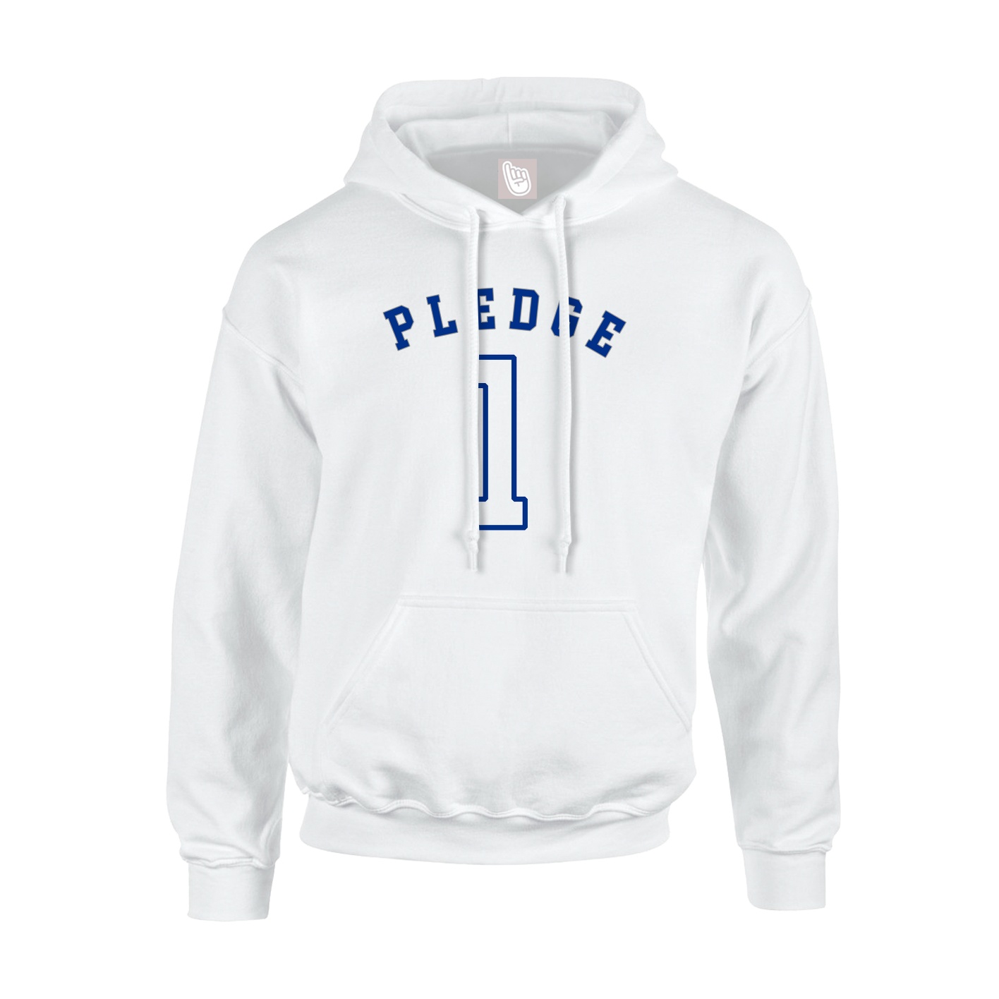 Hoodie — Shirsey Arch in White