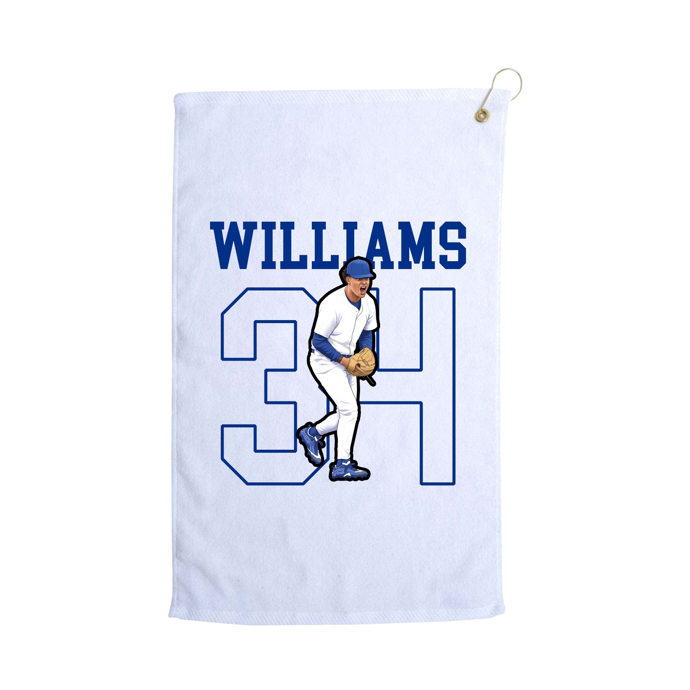 Golf Towel — Shirsey in White