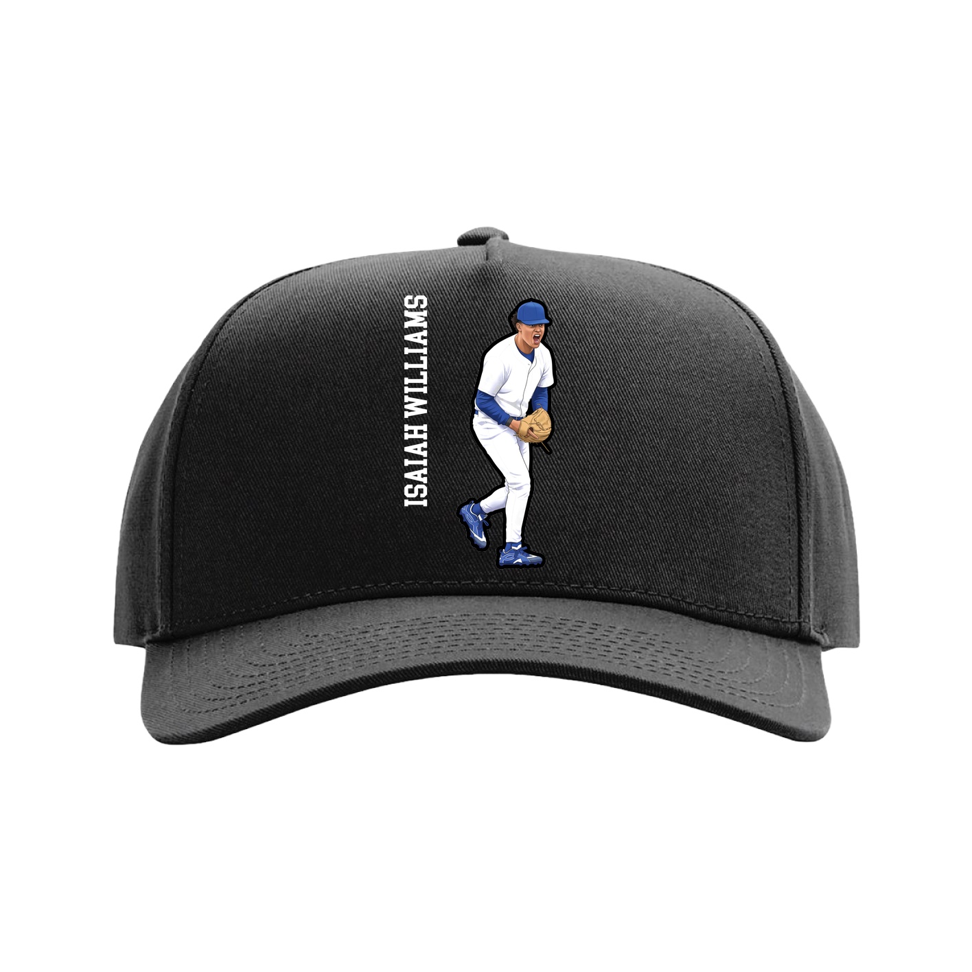 Full Fabric Five-Panel Champ Cap