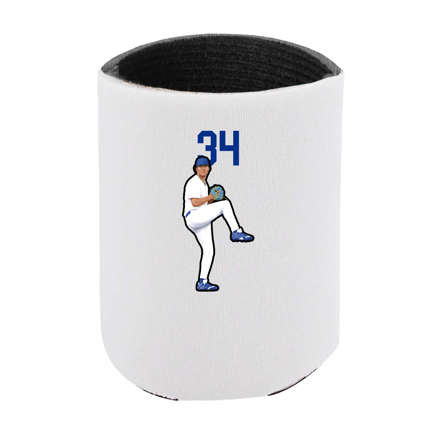 Can Holder — Number Top in White