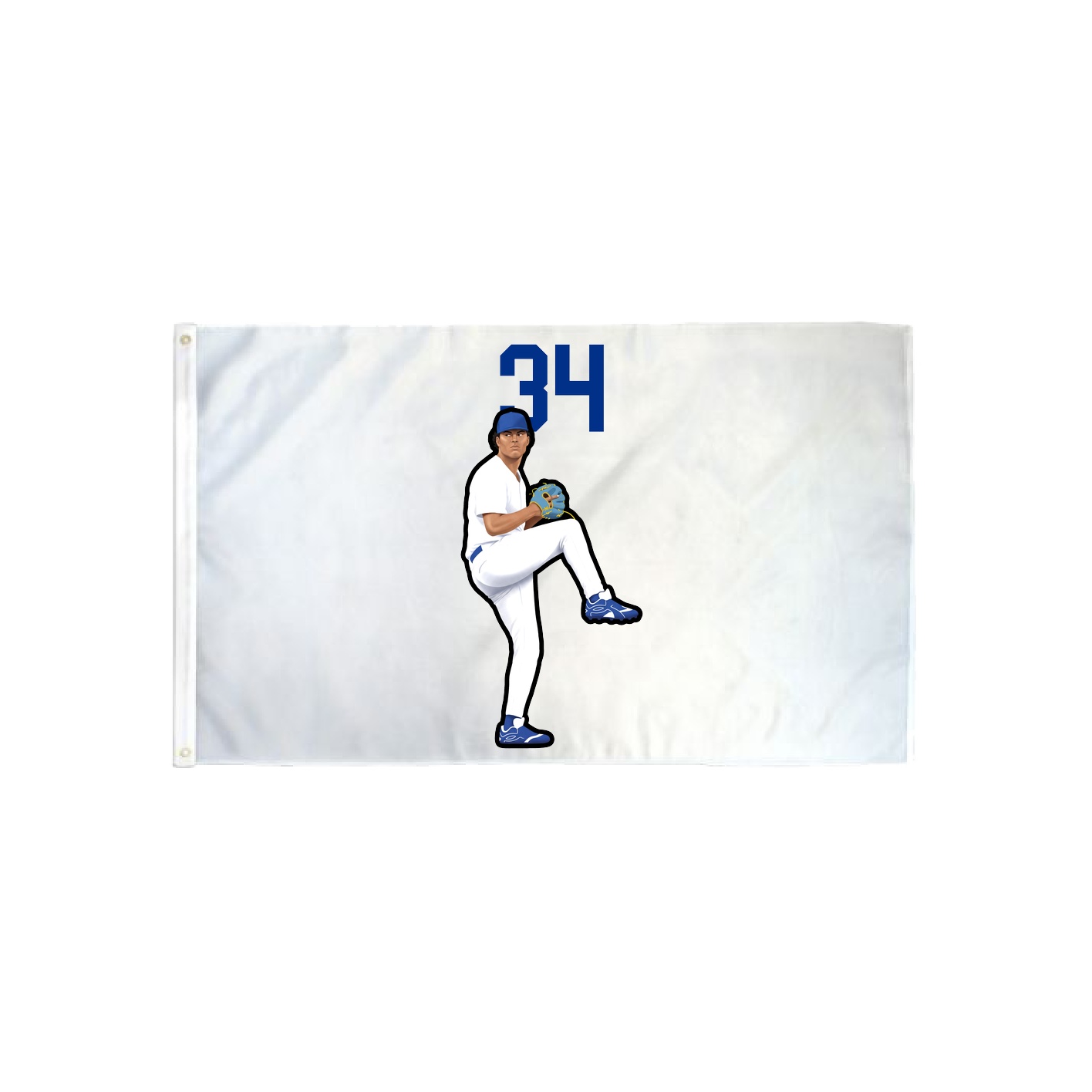 3x5 Flag — Number Top in Classic