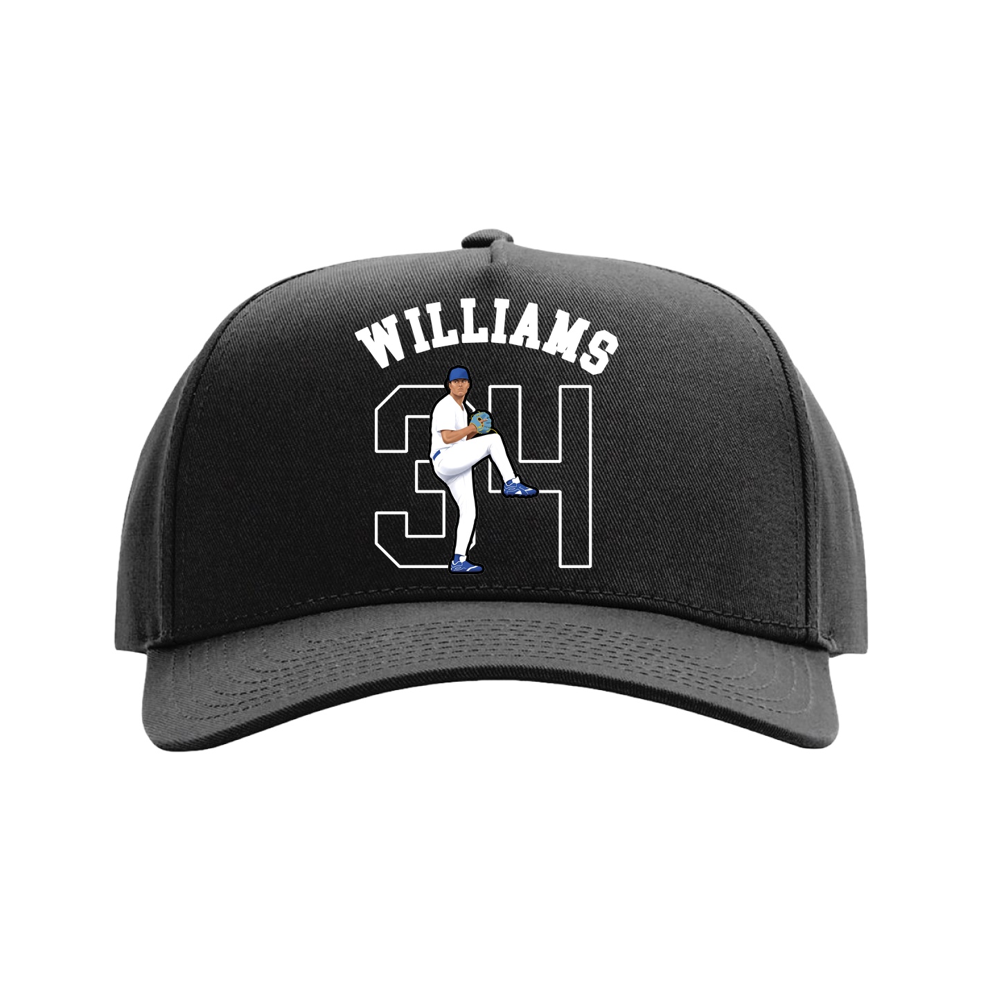 Full Fabric Five-Panel Champ Cap