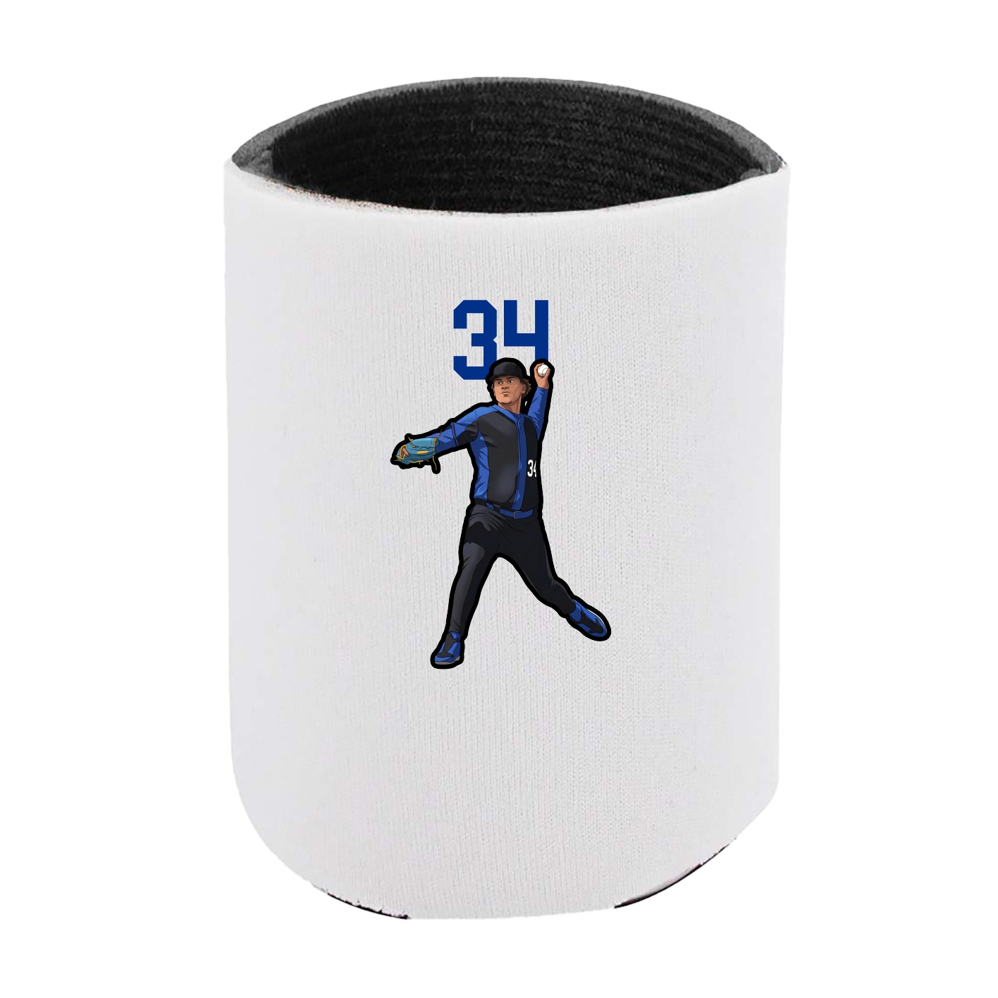 Can Holder — Number Top in White