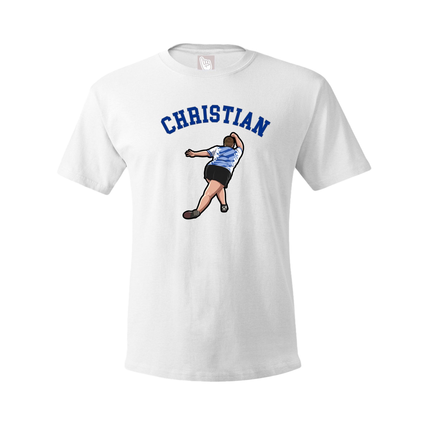 Youth Tee — Shirsey Arch in White