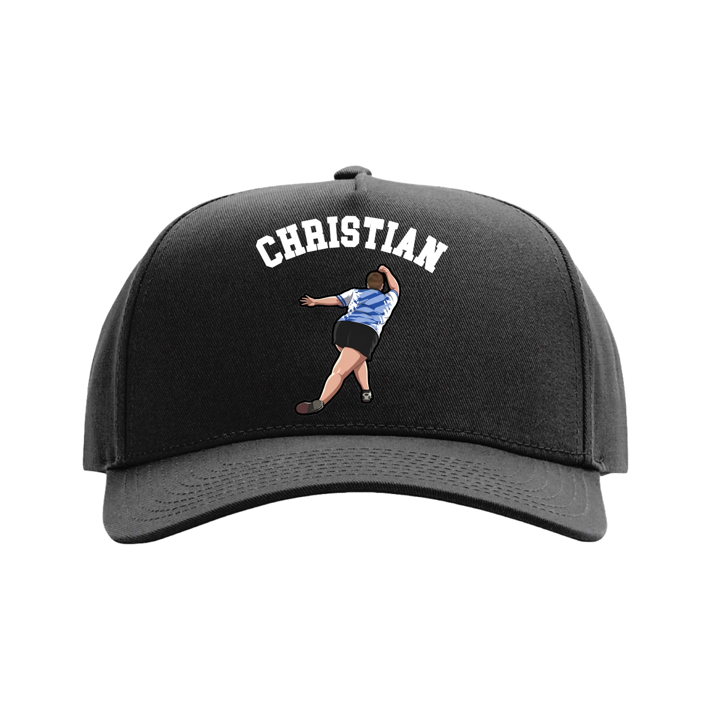 Full Fabric Five-Panel Champ Cap