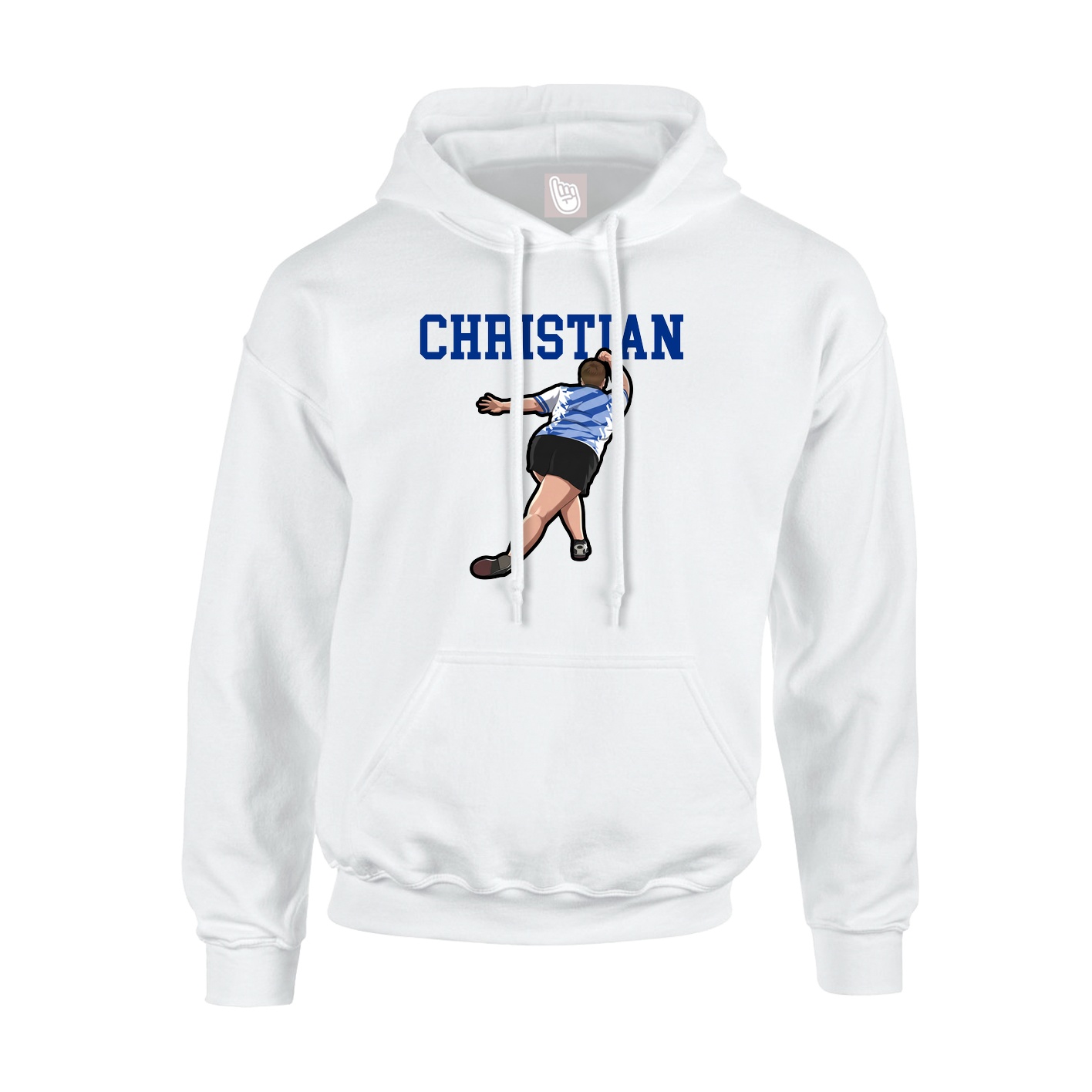 Youth Hoodie — Shirsey in White