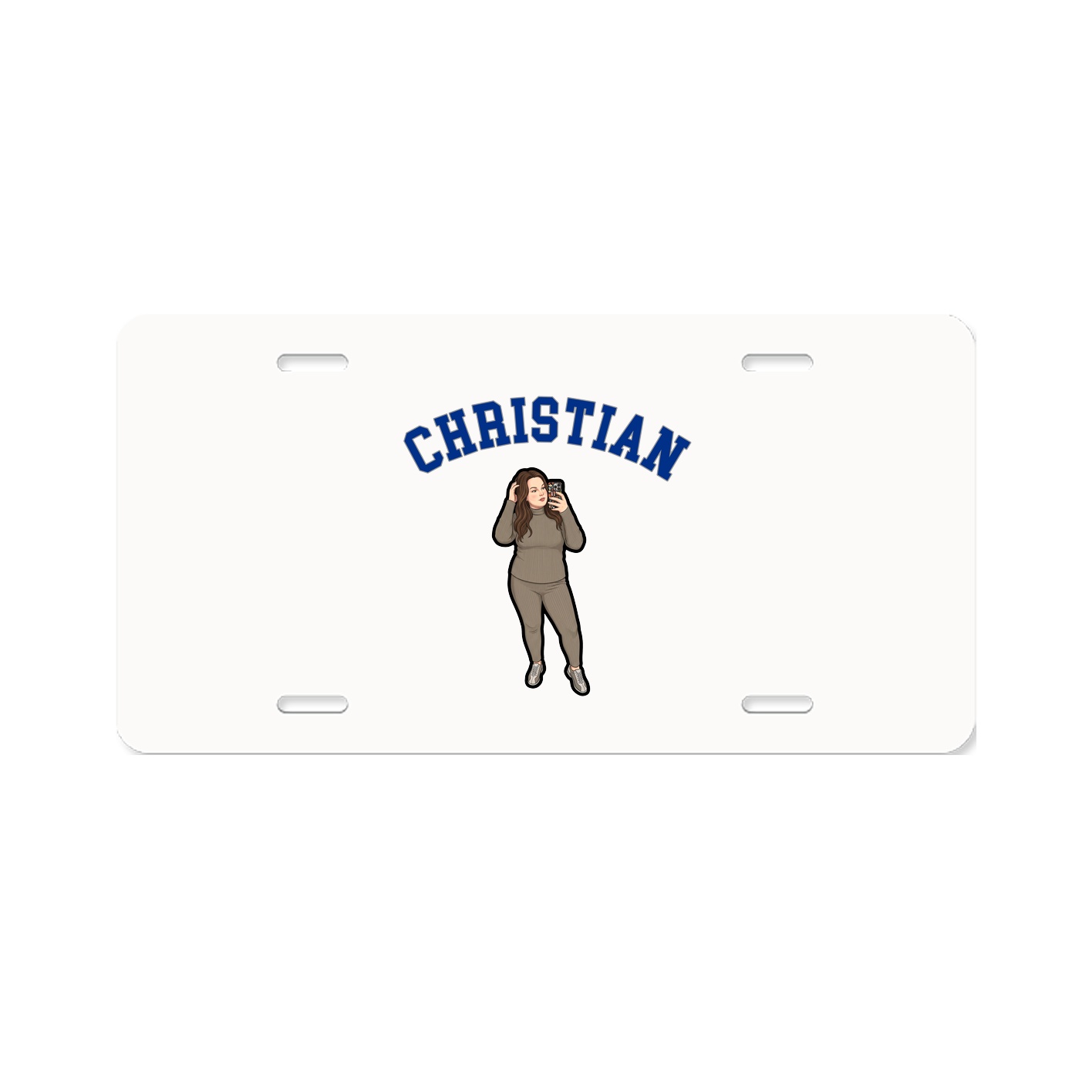 License Plate — Shirsey Arch in Classic