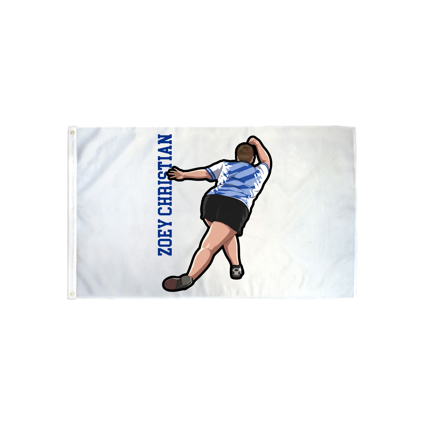 3x5 Flag — Name Vertical in Classic