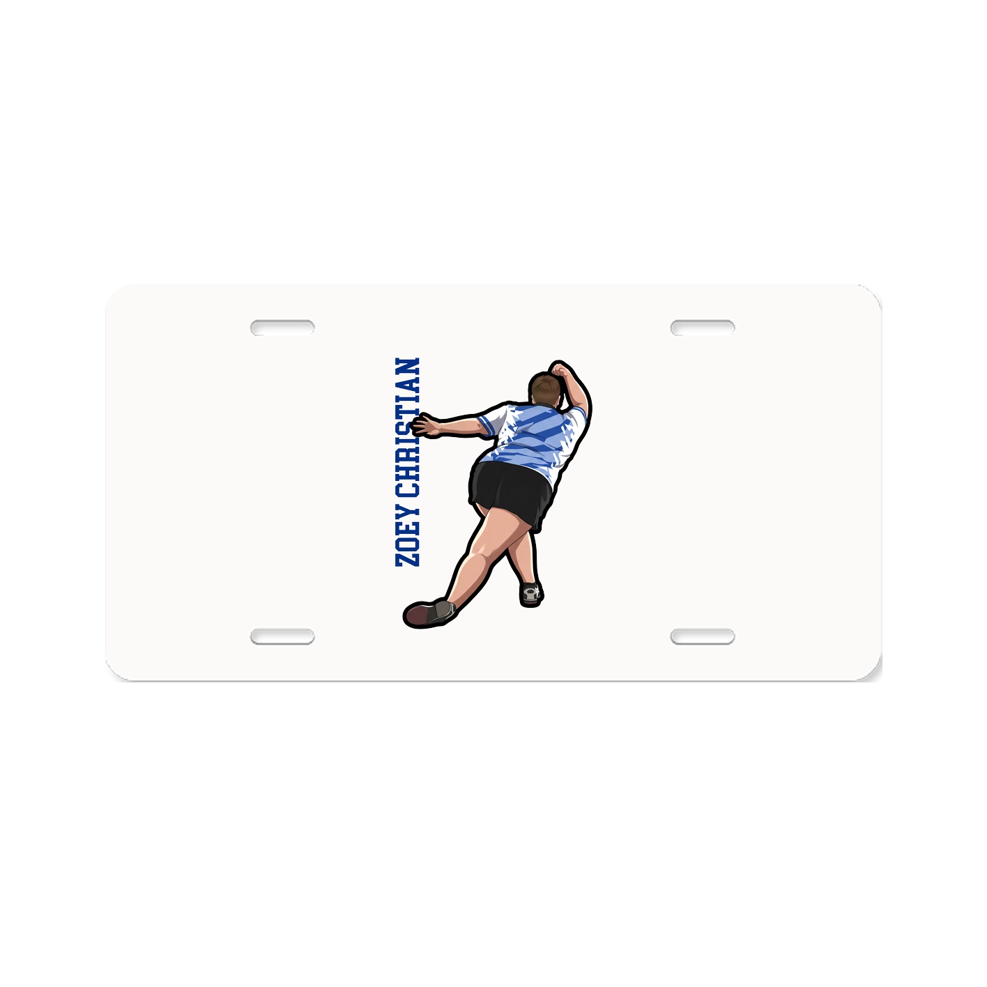 Aluminum License Plate