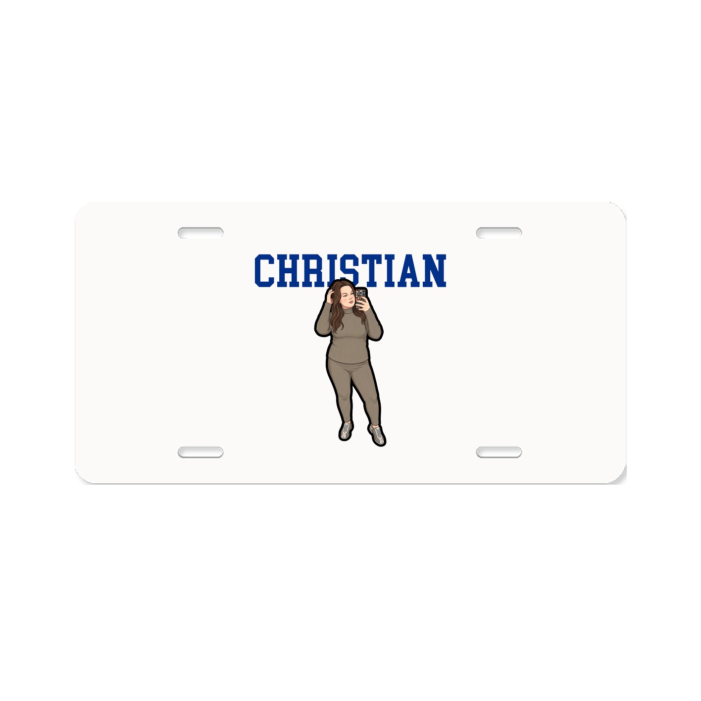 License Plate — Shirsey in Classic